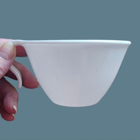 Corelle Livingware Winter Frost Coffee Cups Hook Handle Set of 6 - Picture 2 of 5